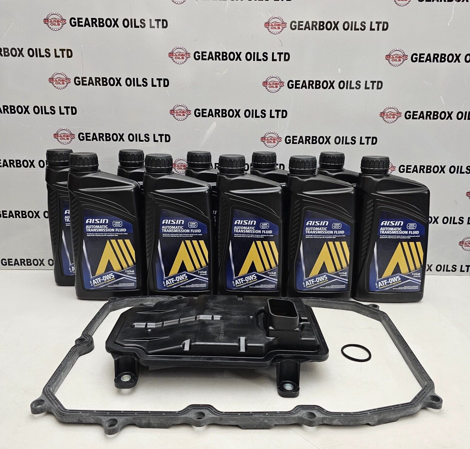 AUDI , VOLKSWAGEN 0C8 AUTOMATIC GEARBOX FILTER GASKET AISIN 0WS OIL 10L KIT