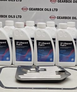 BMW 5HP24 5 SPEED AUTOMATIC GEARBOX FILTER GASKET LIFEGUARD 5 OIL 10L KIT