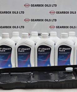 GENUINE ZF 8 SPEED 8HP AUTOMATIC GEARBOX PAN FILTER & 10L OIL SERVICE KIT