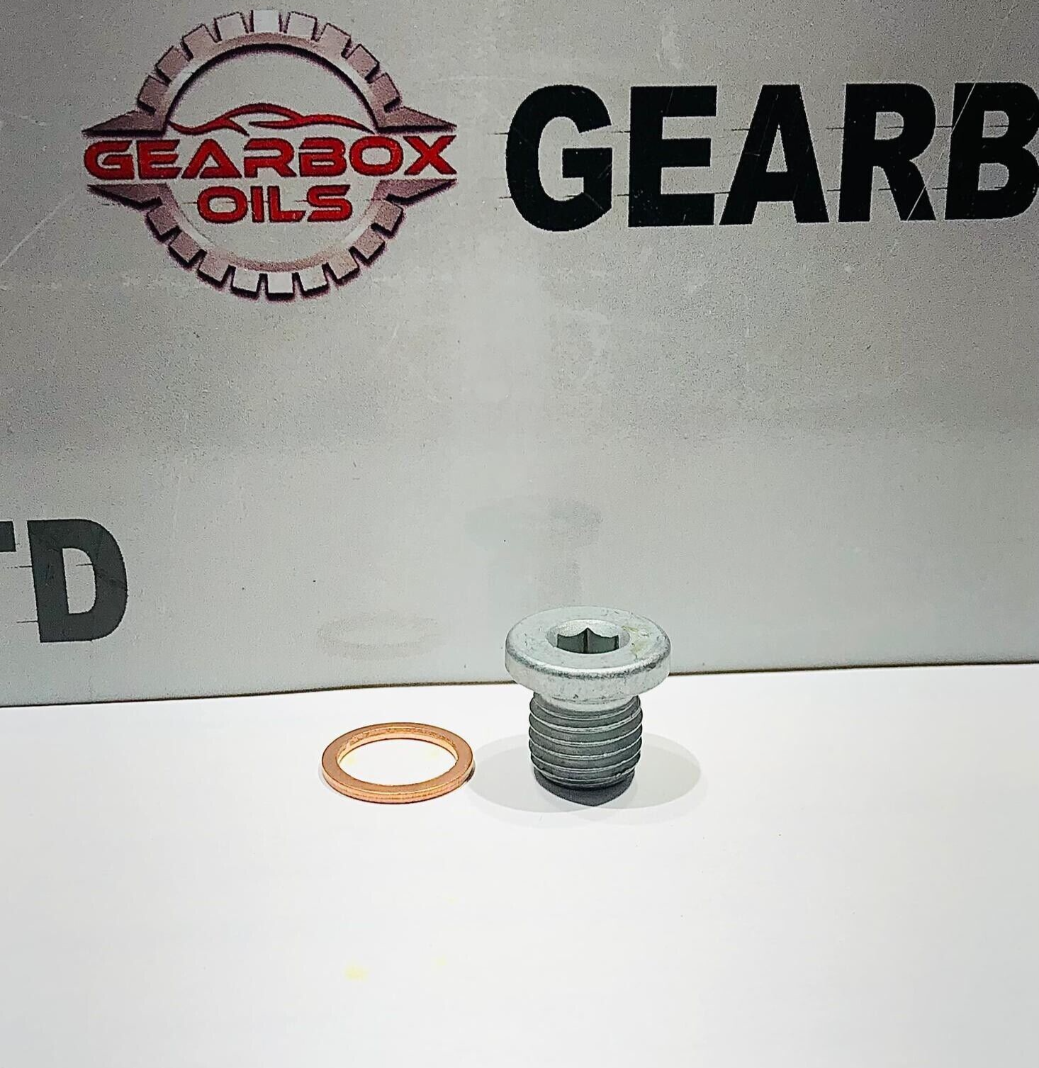 GENUINE MERCEDES 722.9 7 SPEED AUTO GEARBOX OIL SUMP DRAIN PLUG & COPPER SEAL