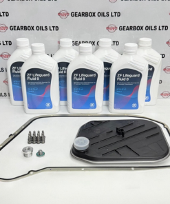 GENUINE ZF FOR AUDI A4 / A5 / A6 / A7 / A8 / Q5 / Q7 8 SPEED 0BK ZF 8HP55 AUTOMATIC GEARBOX FILTER GASKET OIL 7 LITRES GEARBOX KIT