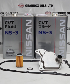 GENUINE NISSAN CVT JF017E AUTOMATIC GEARBOX FILTER GASKET 8L NS3 OIL SERVICE KIT