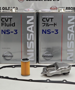 GENUINE NISSAN XTRAIL CVT JF011E AUTO GEARBOX FILTER GASKET 8L OIL NS3 KIT