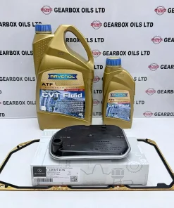 GENUINE MERCEDES 722.8 CVT AUTOMATIC GEARBOX FILTER GASKET WITH 5L RAVENOL OIL KIT