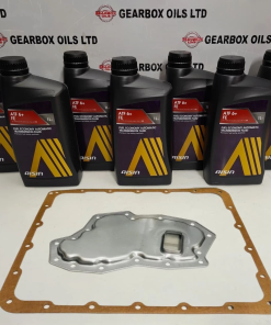 INFINITI G37 RE5R05A AUTOMATIC GEARBOX FILTER & GASKET WITH ATF AISIN ATF 6+ FE 7L OIL SERVICE KIT