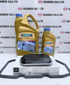 GENUINE MERCEDES 722.8 CVT AUTOMATIC GEARBOX FILTER GASKET WITH 5L RAVENOL OIL KIT