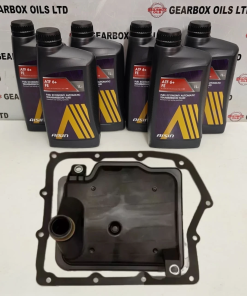 FOR CHRYSLER/JEEP 6 SPEED 62TE AUTOMATIC TRANSMISSION FILTER GASKET & AISIN ATF 6+ FE OIL 6L, SERVICE KIT