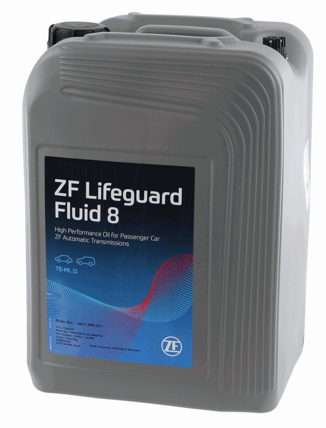 OEM ZF BMW JAGUAR LANDROVER 8 SPEED AUTOMATIC GEARBOX ZF LIFEGUARD FLUID 8 20 LITRE