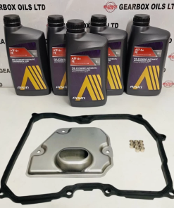 FOR MINI 09G 6 SPEED AUTOMATIC GEARBOX FILTER GASKET & AISIN ATF 6+ FE OIL 5 LITRES SERVICE KIT