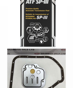 HYUNDAI KIA A4CF-1 / A4CF-2 4 SPEED AUTO TRANSMISSION FILTER GASKET SP3 OIL 7L