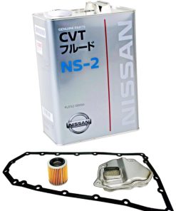 FOR NISSAN JF011E CVT AUTOMATIC GEARBOX FILTERS 20 HOLE GASKET NS2 5 LITRE OIL KIT