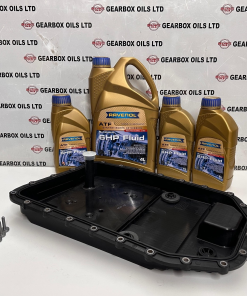 BMW ZF 6HP19/6HP21 AUTOMATIC TRANSMISSION GEARBOX SUMP PAN FILTER AND RAVENOL 6HP FLUID 7 LITRES SERVICE KIT