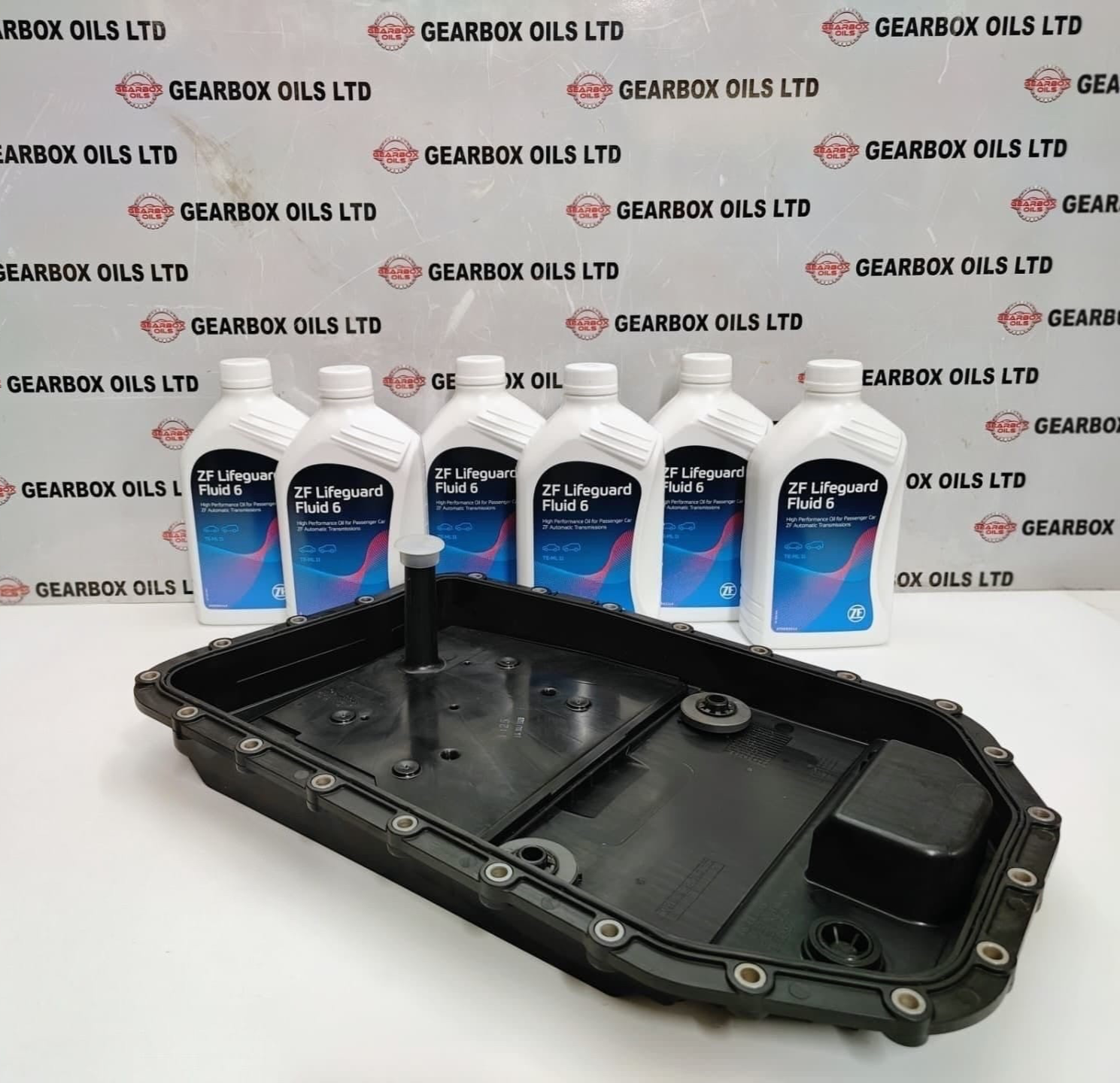 GENUINE BMW ZF 6HP19 AUTOMATIC TRANSMISSION GEARBOX SUMP PAN FILTER AND LIFEGUARD 6 FLUID 6 LITRES SERVICE KIT