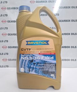 RAVENOL CVTF NS3/J4 CONTINOUSLY VARIABLE TRANSMISSION CVT GEARBOX FLUID 4 LITRE