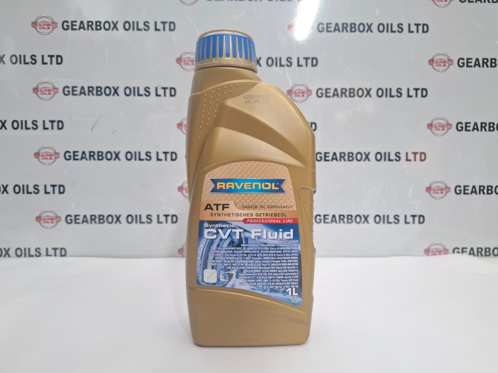 RAVENOL CVT AUTOMATIC TRANSMISSION GEARBOX ATF RAVENOL OIL FLUID 1 LITRE