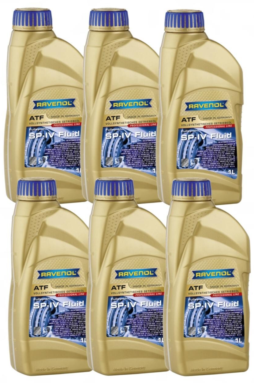 HYUNDAI KIA 6 SPEED A6MF2 HYBRID AUTOMATIC TRANSMISSION SP-IV FLUID 6 LITRES KIT