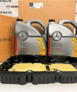 GENUINE MERCEDES 9 SPEED 9G TRONIC HYBRID AUTOMATIC GEARBOX OIL 10L HYBRID SUMP PAN SERVICE KIT