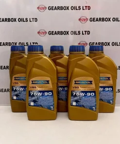 Audi/MERCEDES BENZ/HYUNDAI/MINI MANUAL TRANSMISSION GEARBOX RAVENOL 75W 90 SYNTHETIC GL4 GL5 OIL 5 LITRES