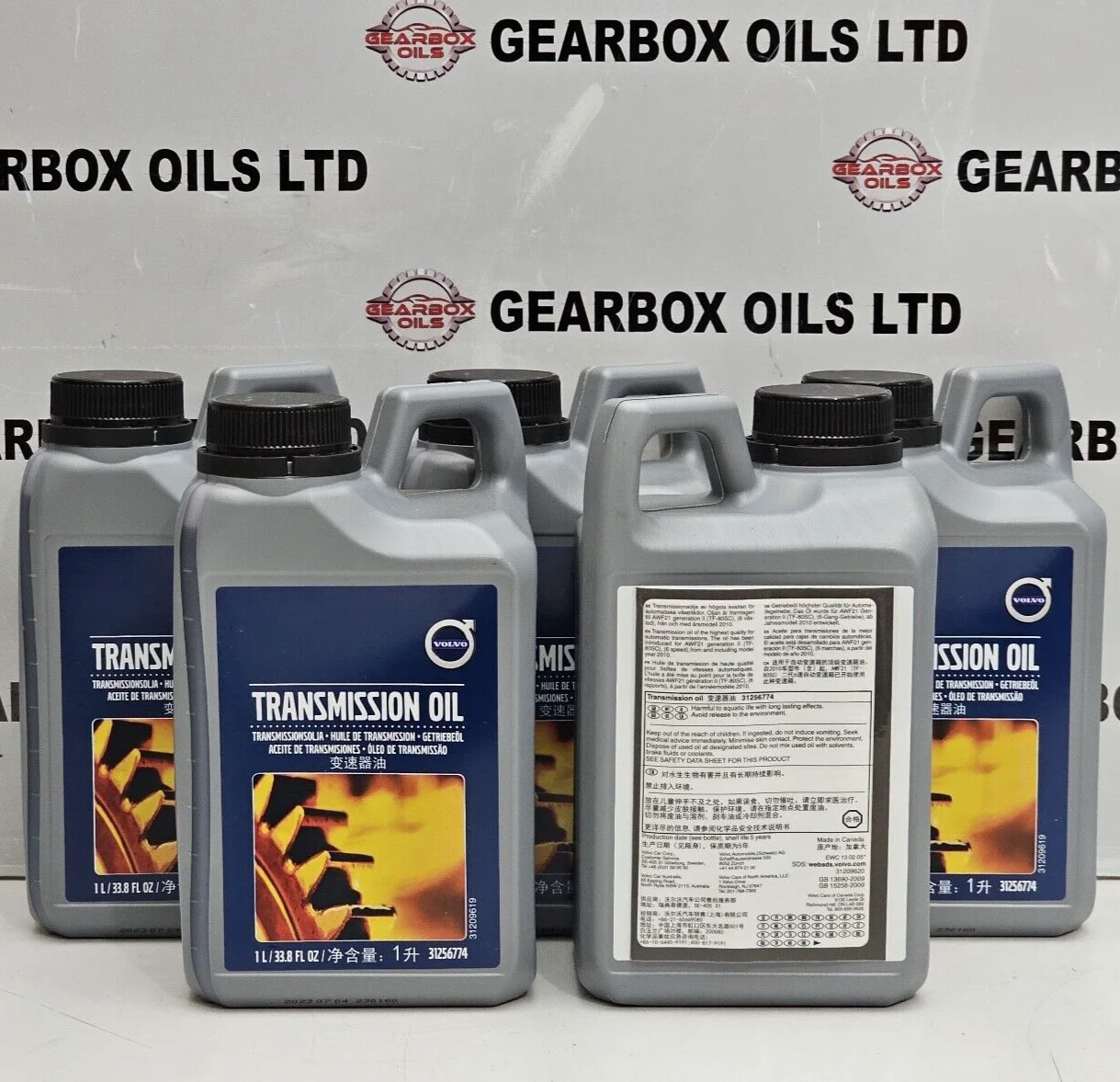 GENUINE VOLVO ATF AUTOMATIC GEARBOX TRANSMISSION OIL FLUID 5 LITRE 31256774 OEM - Image 2
