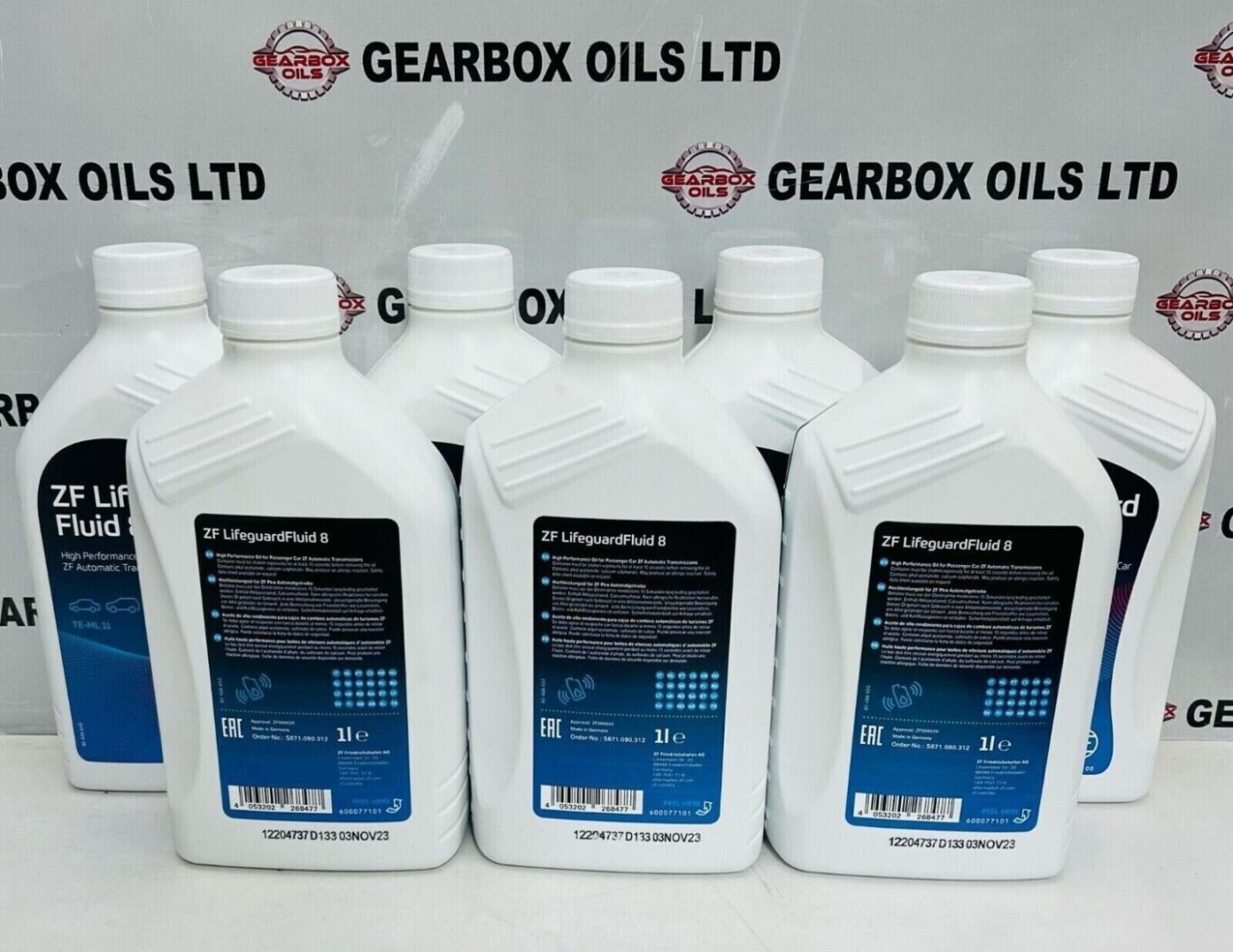 GENUINE LAND ROVER 8HP 8 SPEED ELECTRIC/HYBRID AUTO GEARBOX OIL 7L SUMP PAN SERVICE KIT - Image 3