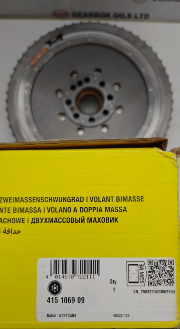 MERCEDES BENZ OEM LUK DMF DSG DUAL MASS FLYWHEEL 415106909 OEM A6510303505 - Image 3