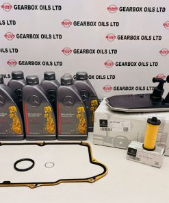 GENUINE MERCEDES 7 SPEED DCT 724.0 AUTO GEARBOX FILTERS GASKET OIL SERVICE KIT