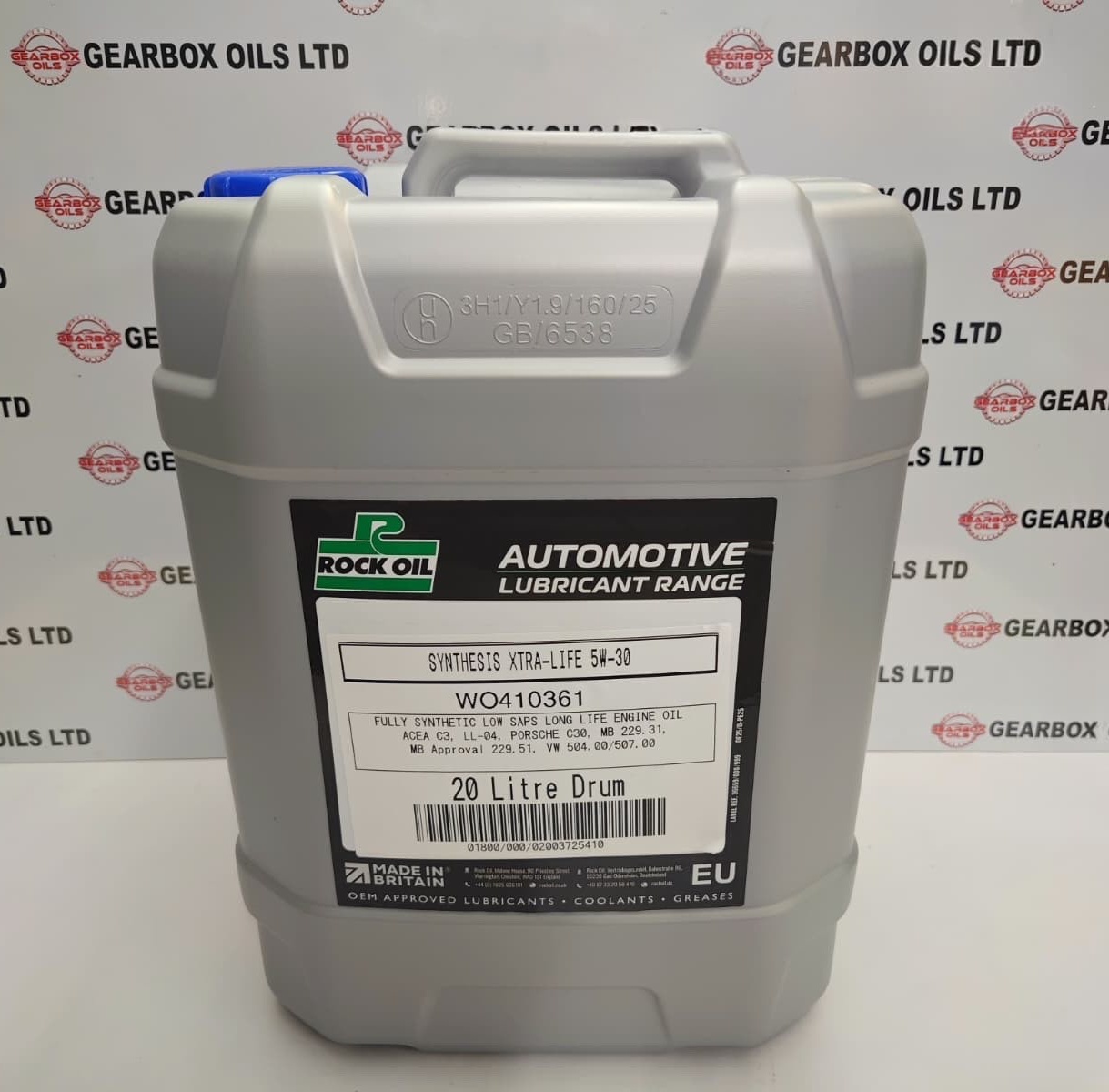 GENUINE ROCK OIL 5W-30 FLUID AUTOMATIC GEARBOX OIL 20 LITRES GALLON