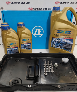 GENUINE MASERATI ZF 8 SPEED 8HP70 GEN 2 AUTO GEARBOX OIL 7L PAN SUMP SERVICE KIT