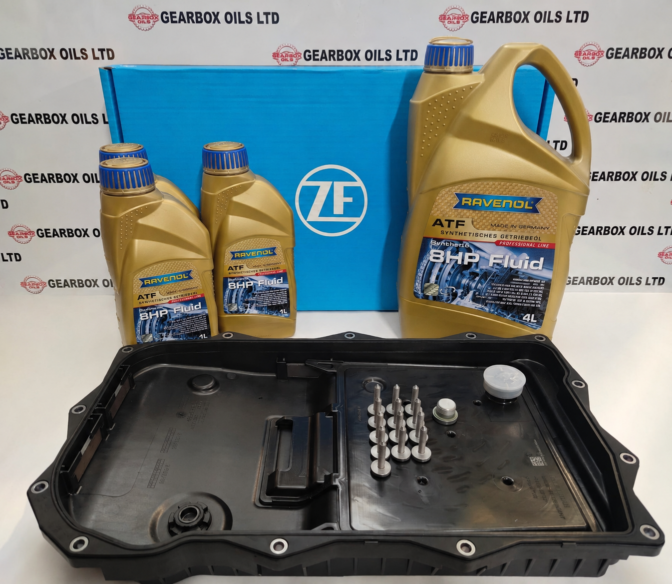 GENUINE MASERATI ZF 8 SPEED 8HP70 GEN 2 AUTO GEARBOX OIL 7L PAN SUMP SERVICE KIT