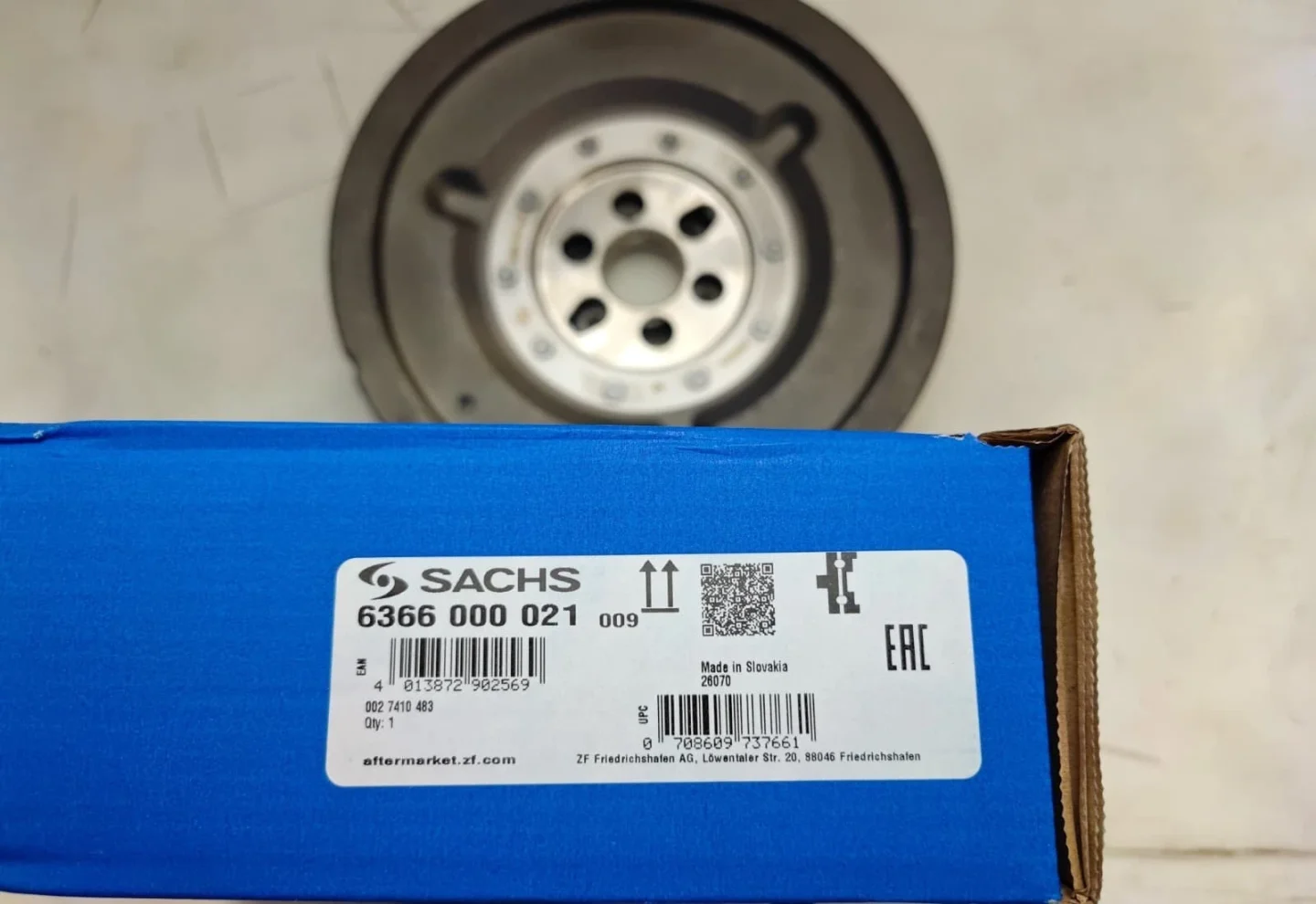 GENUINE ZF SACHS FORD DUAL MASS FLYWHEEL 6366 000 021 / 2535115 OEM - Image 4