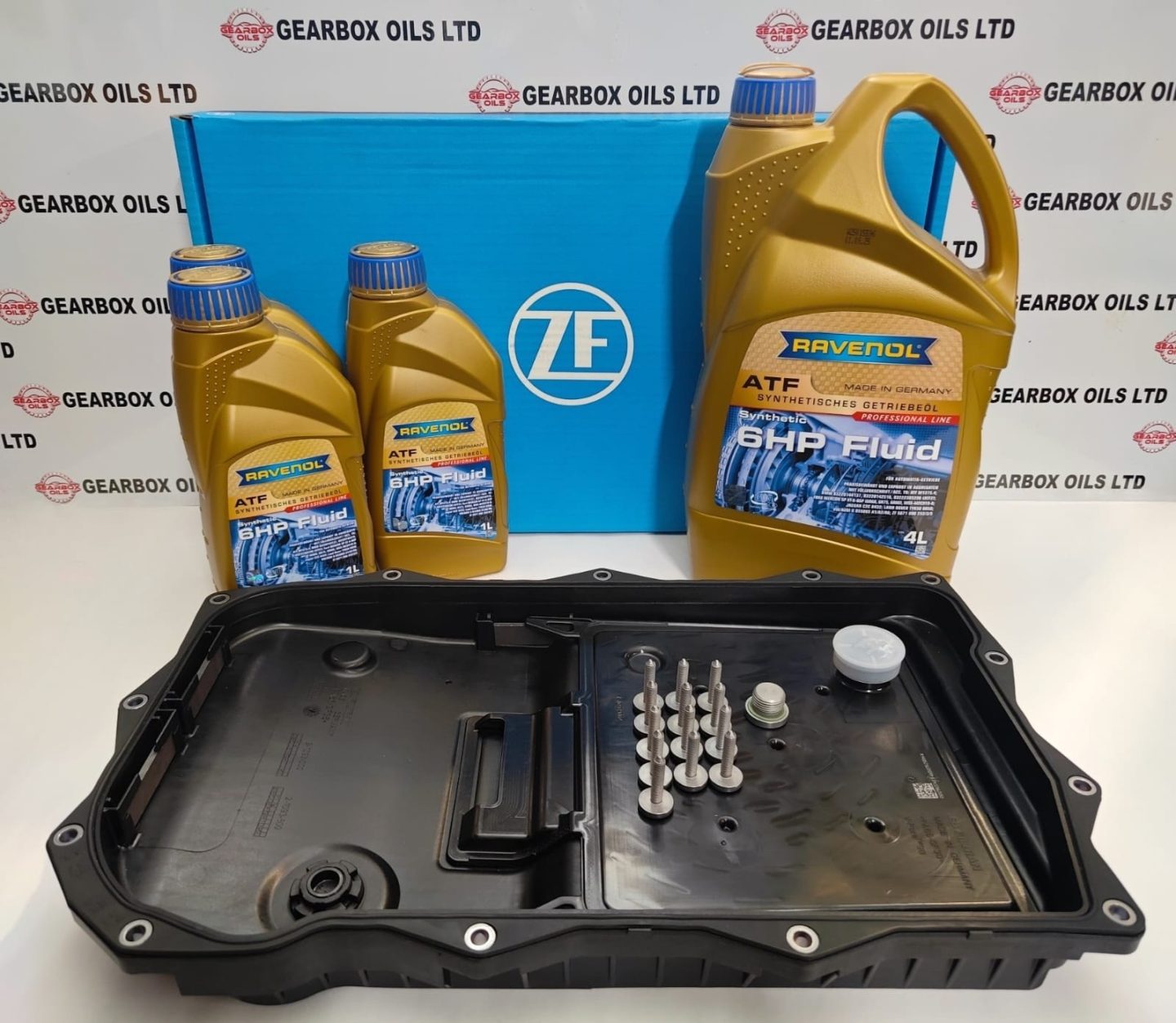GENUINE MASERATI ZF 8 SPEED 8HP70 GEN 2 AUTO GEARBOX OIL 7L PAN SUMP SERVICE KIT
