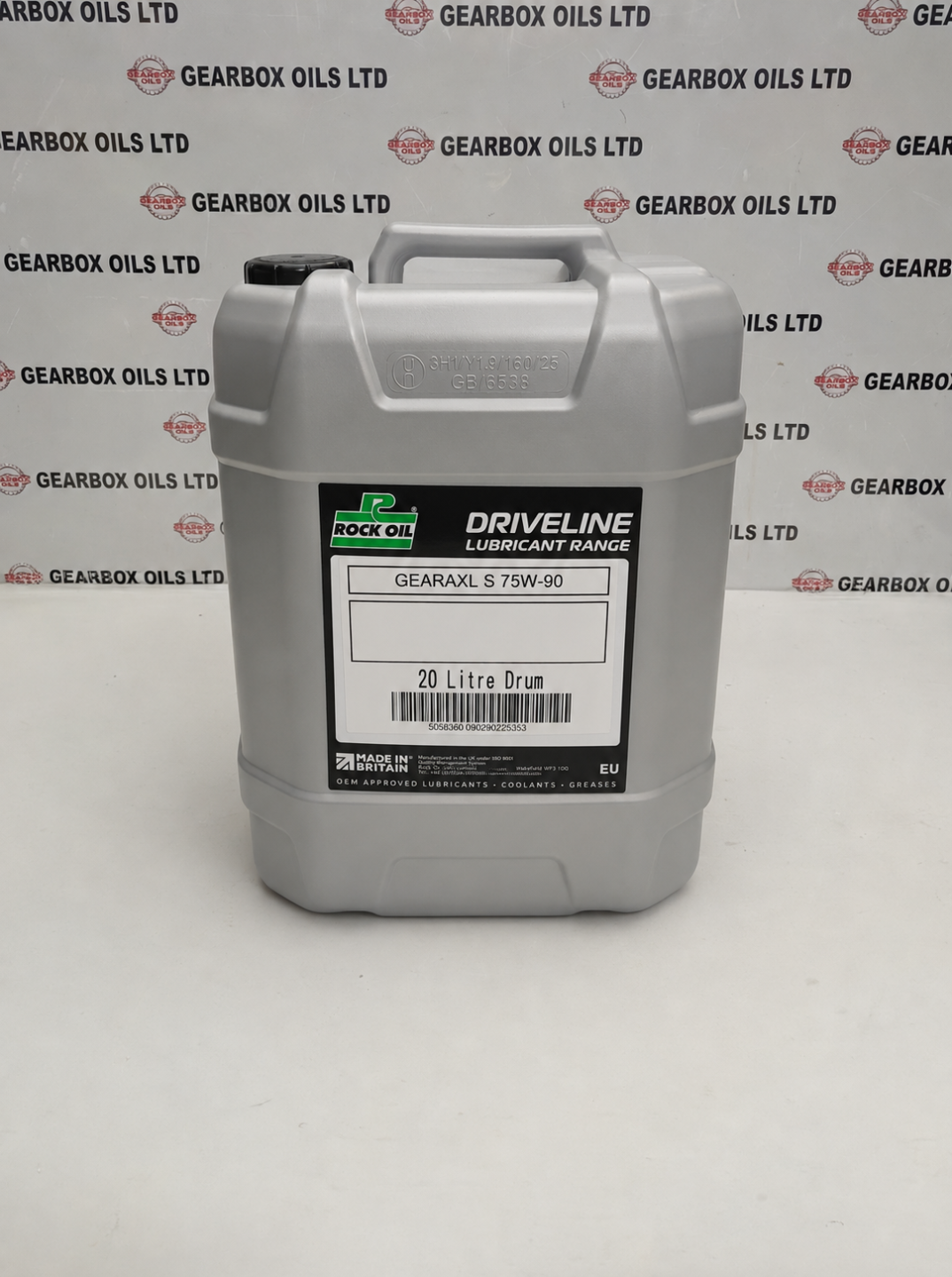 GENUINE ROCK OIL GEARAXL S 75W-90 GEARBOX OIL 20 LITRES CONTAINER