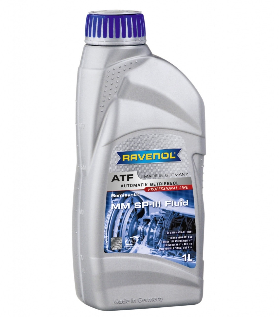 RAVENOL HYUNDAI KIA MITSUBISHI ATF MM SP-III AUTOMATIC TRANSMISSION FLUID 1L