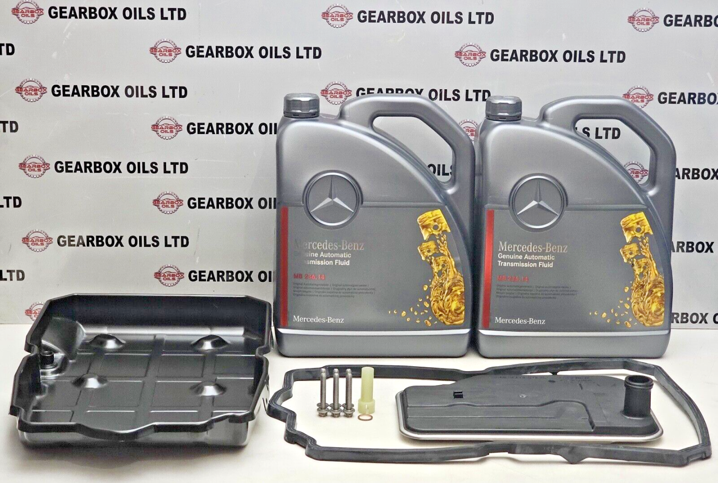 GENUINE MERCEDES BENZ 722.9 7G TRONIC 7 SPEED GEARBOX PAN FILTER 10 LITRE MB 236.14 OIL KIT