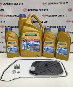 FOR ZF AUDI 8HP55 0BK AUTOMATIC GEARBOX FILTER GASKET RAVENOL OIL 8HP 7L KIT