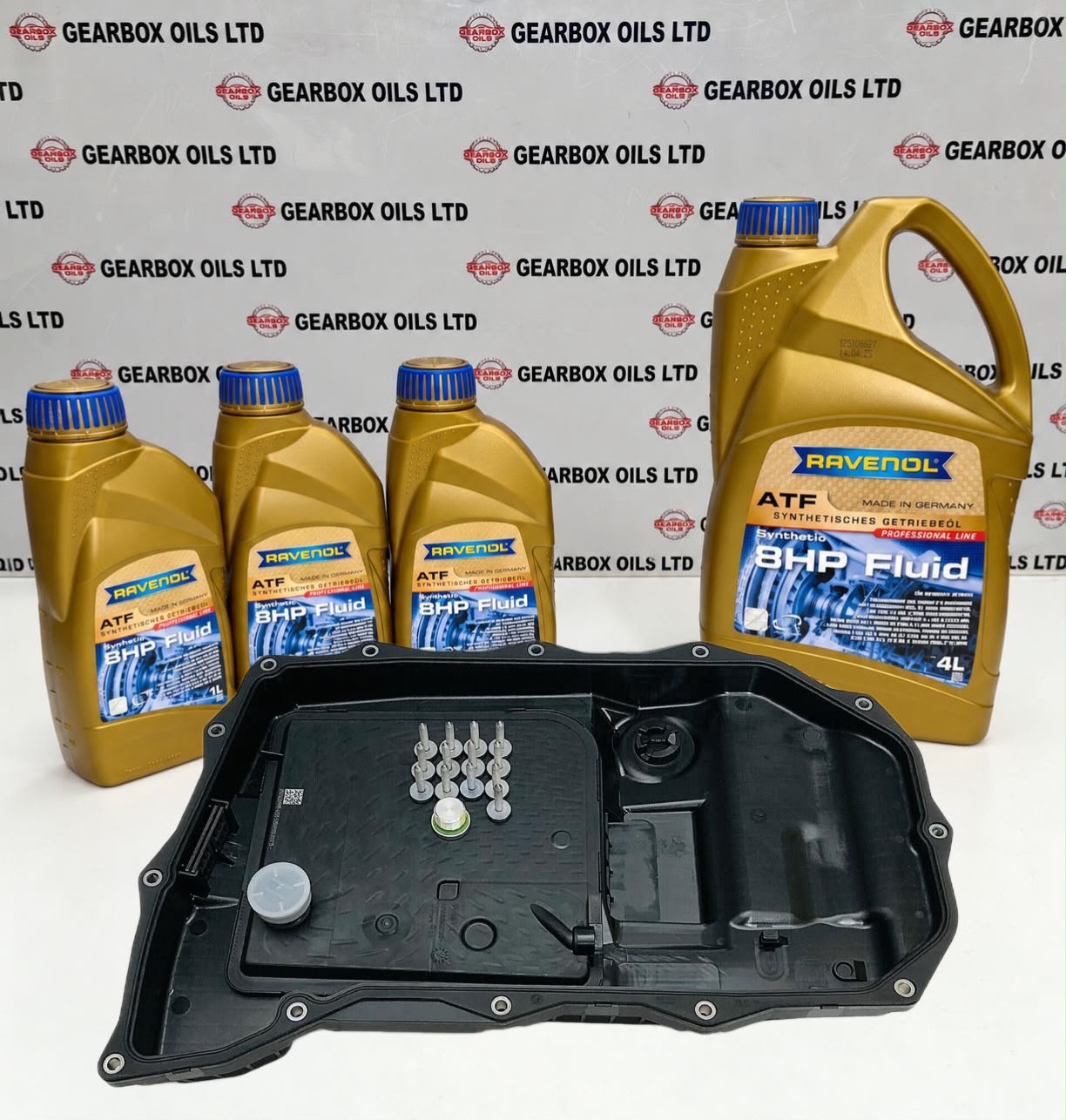 GENUINE ZF 0D6 8 SPEED 8HP95A Bentley/Audi 8 Speed Automatic GEARBOX SUMP PAN AND RAVENOL 7 LITRES 8HP FLUID SERVICE KIT