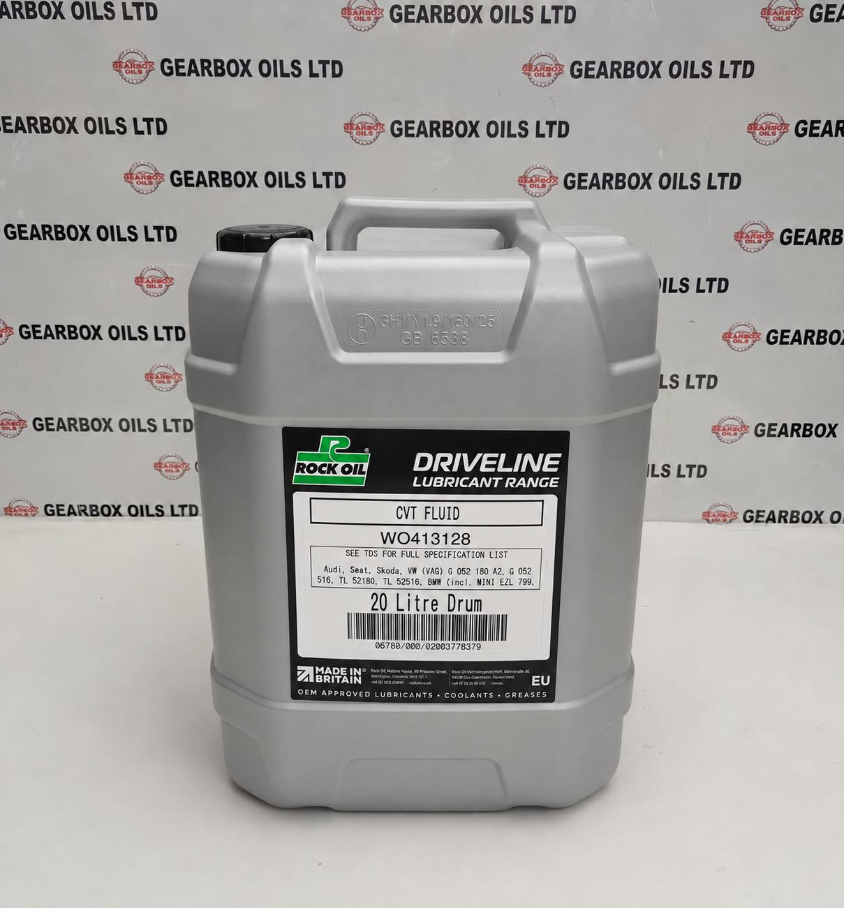 GENUINE ROCK OIL CVT FLUID GEARBOX OIL 20 LITRES CONTAINER