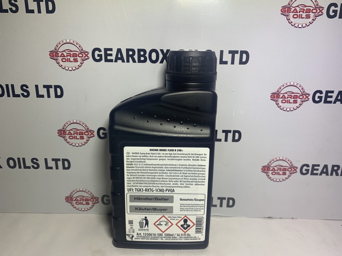GENUINE RAVENOL R340+ RACING BRAKE FLUID 500ML - Image 2