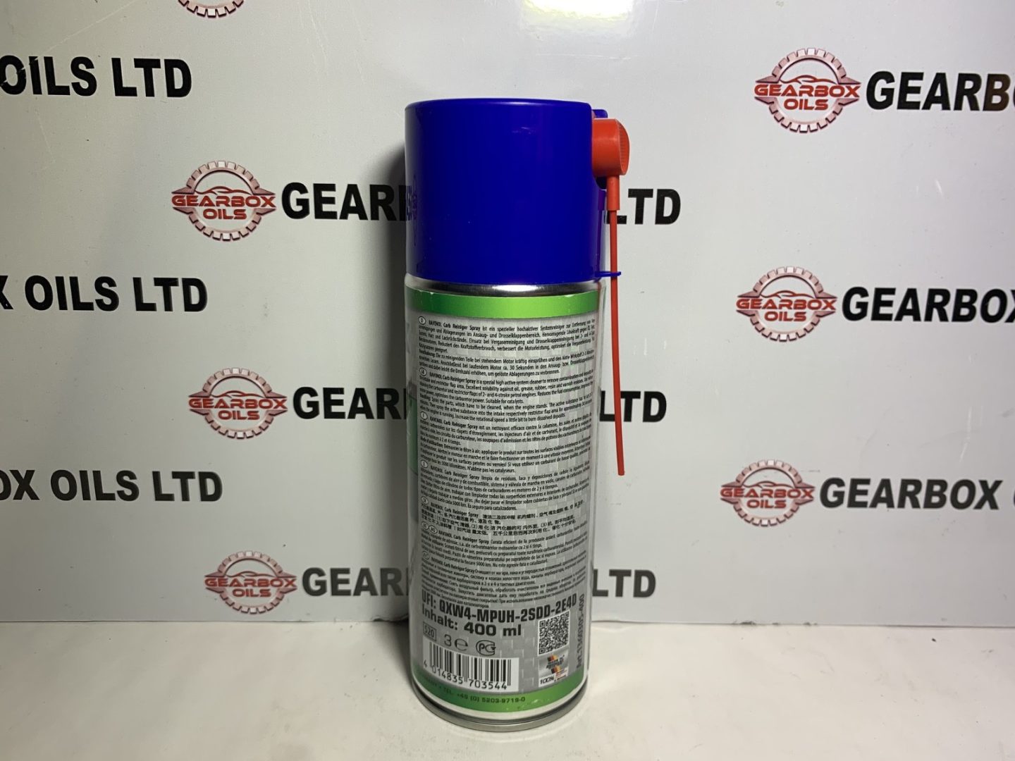 GENUINE RAVENOL CARBURETTOR CLEANER SPRAY 400ML - Image 2