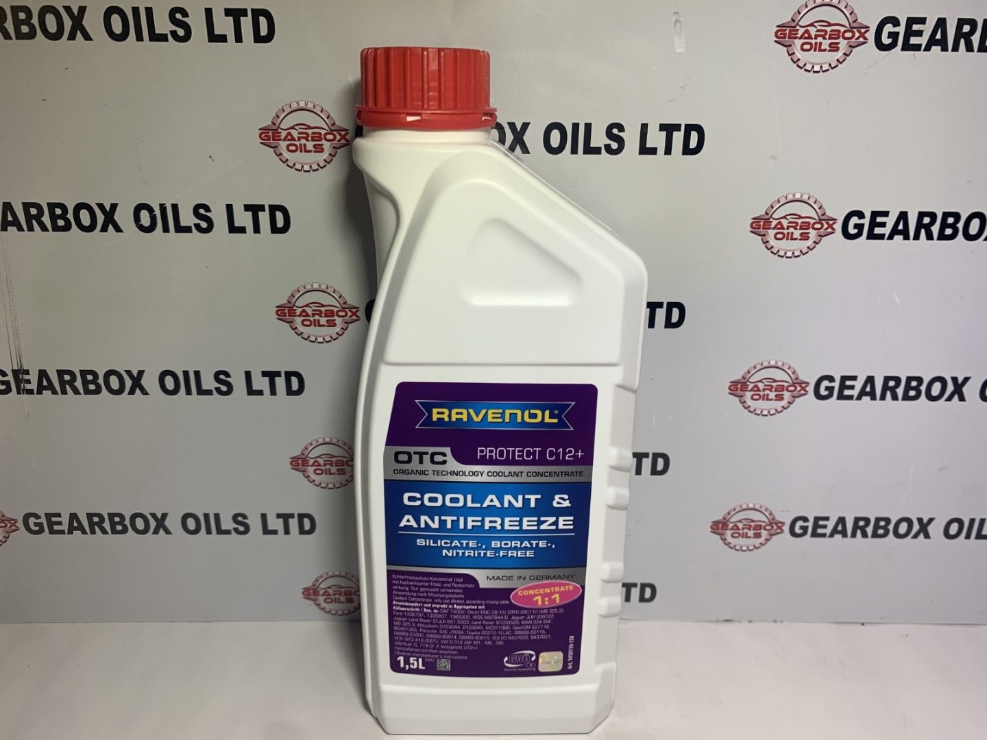 RAVENOL OTC Organic Technology Coolant C12+ Concentrate (NOT PREDILUTED / PREMIX